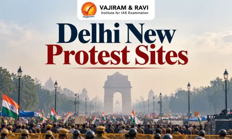 Delhi New Protest Sites