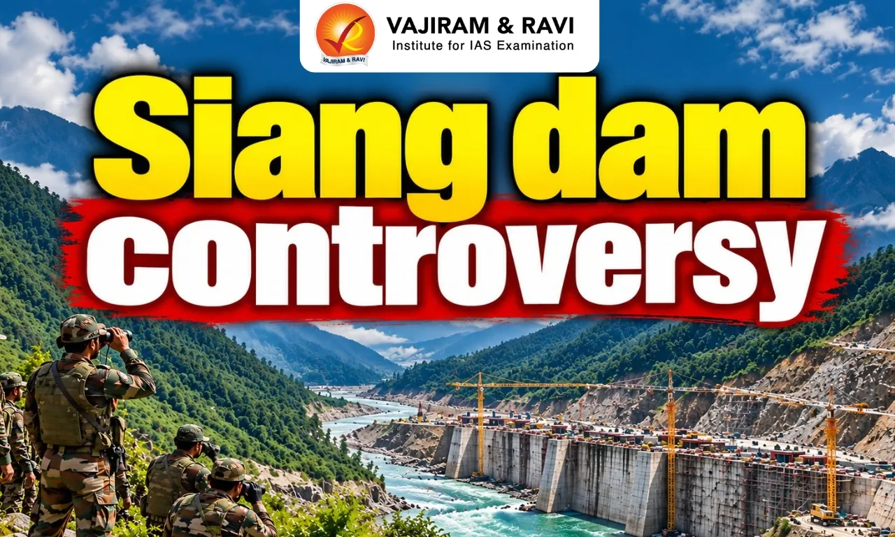 Siang Dam Controversy