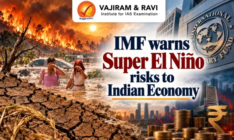 IMF warns Super El Niño risks to Indian Economy