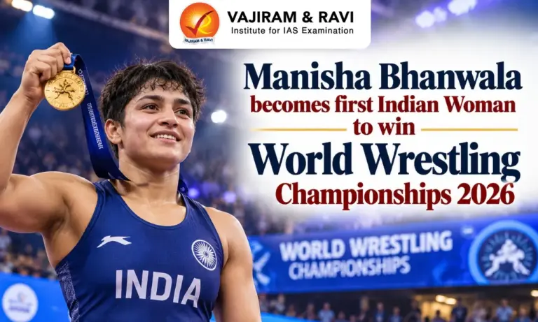 Manisha Bhanwala Wins World Wrestling Championships Gold