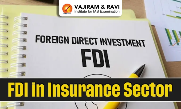 FDI in Insurance Sector