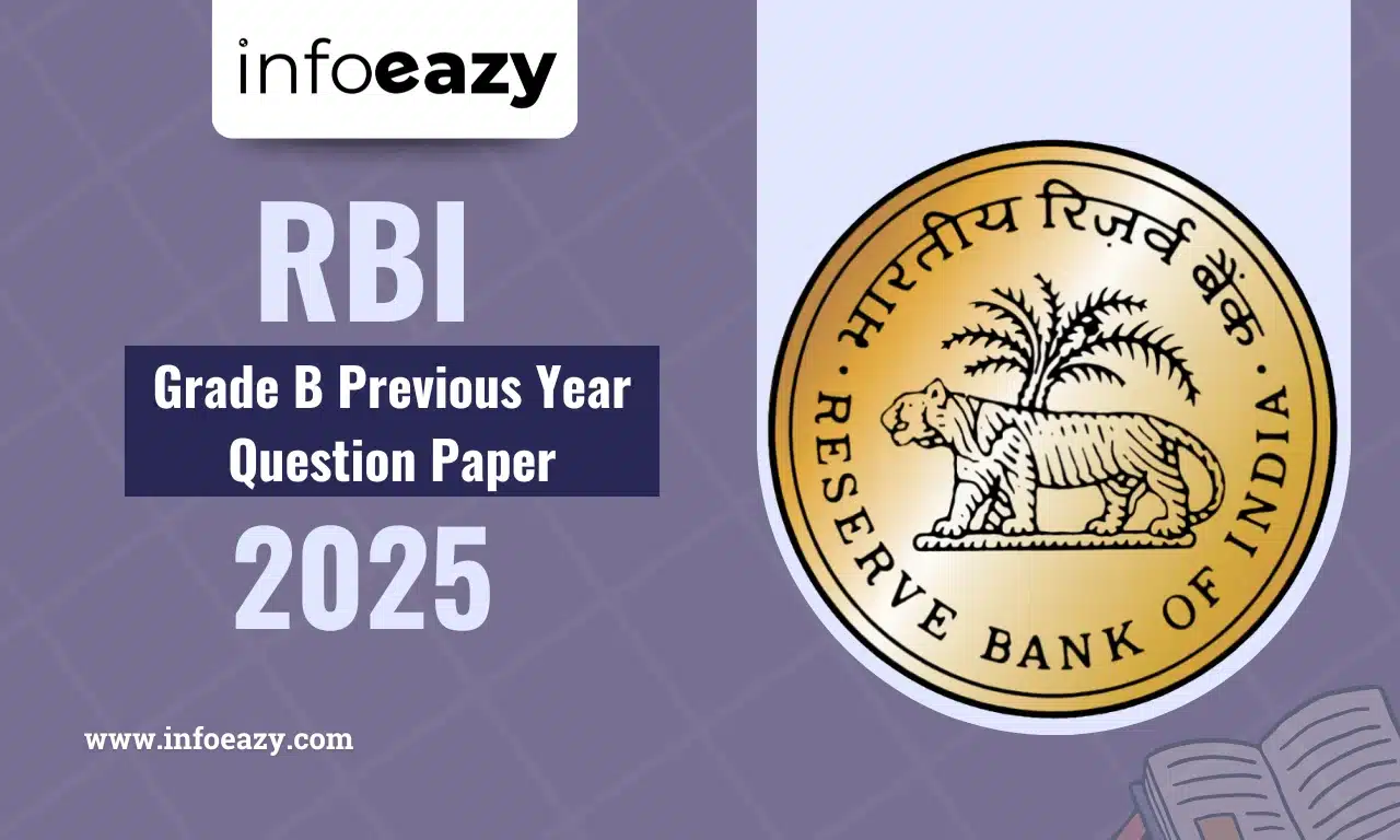 RBI Grade B Previous Year Question Paper