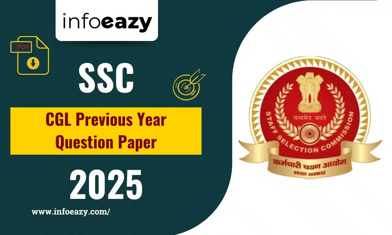 SSC CGL Previous Year Question Paper