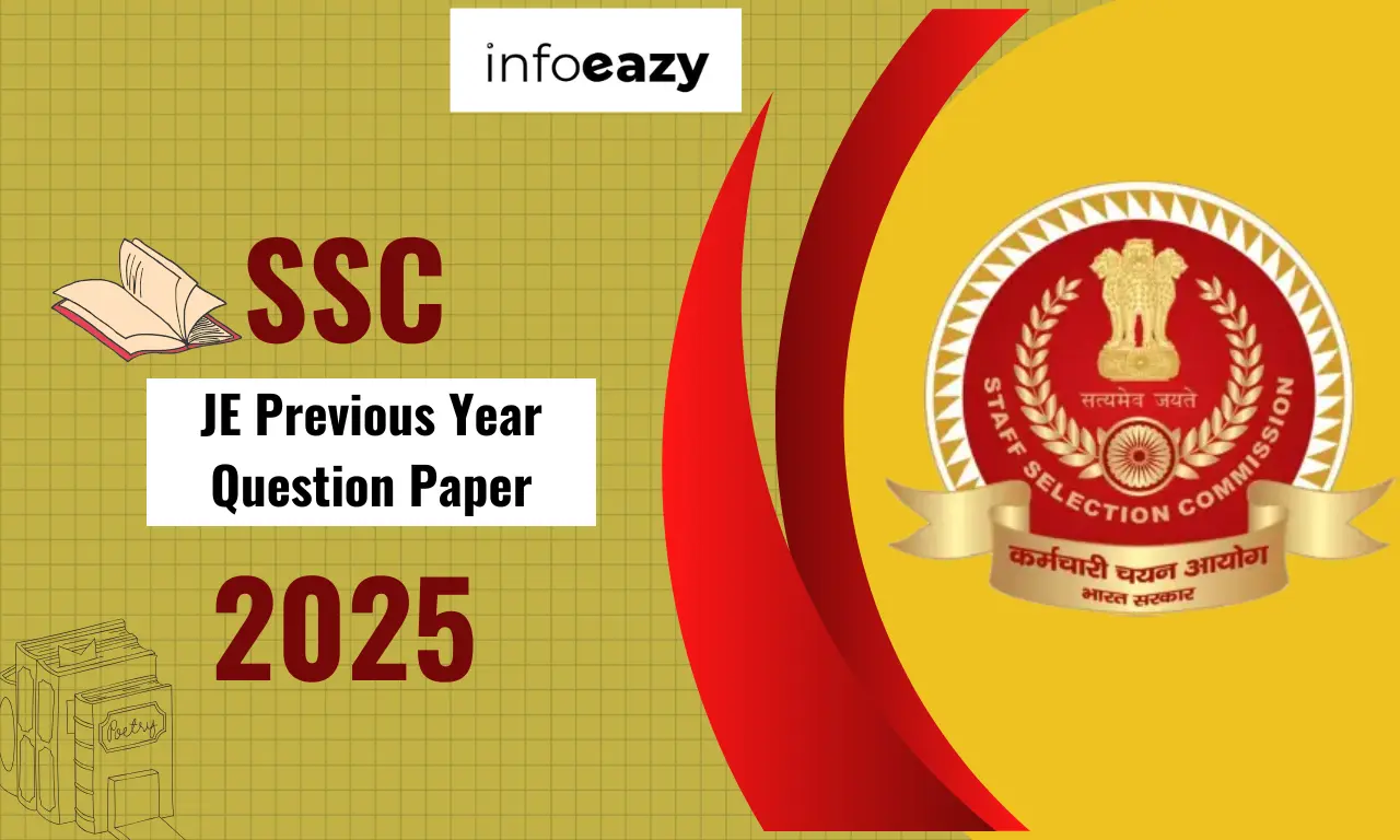 SSC JE Previous Year Question Papers