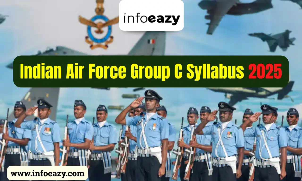 Indian Air Force Group C Syllabus 2025