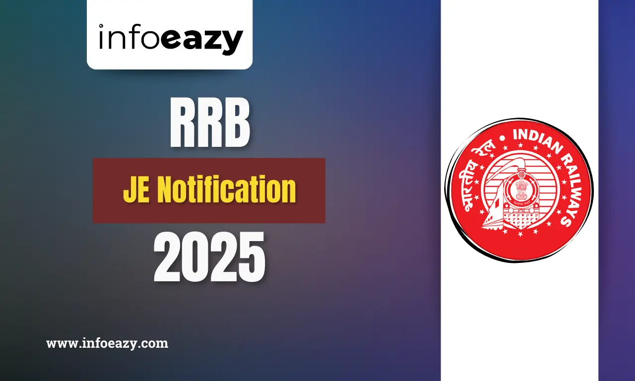 RRB JE Notification 2025