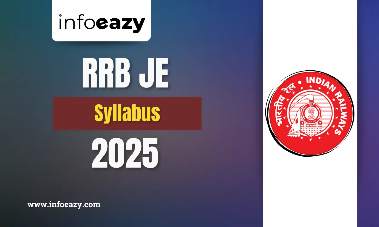 RRB JE Syllabus 2025
