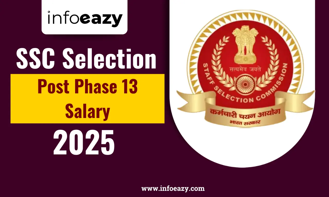 SSC Selection Post Phase 13 Salary