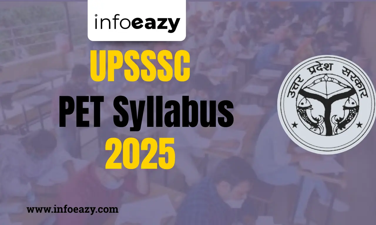 UPSSSC PET Syllabus 2025