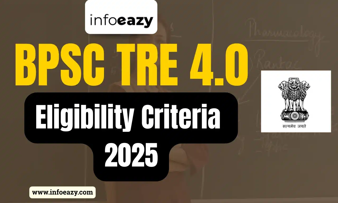 BPSC TRE 4.0 Eligibility Criteria 2025