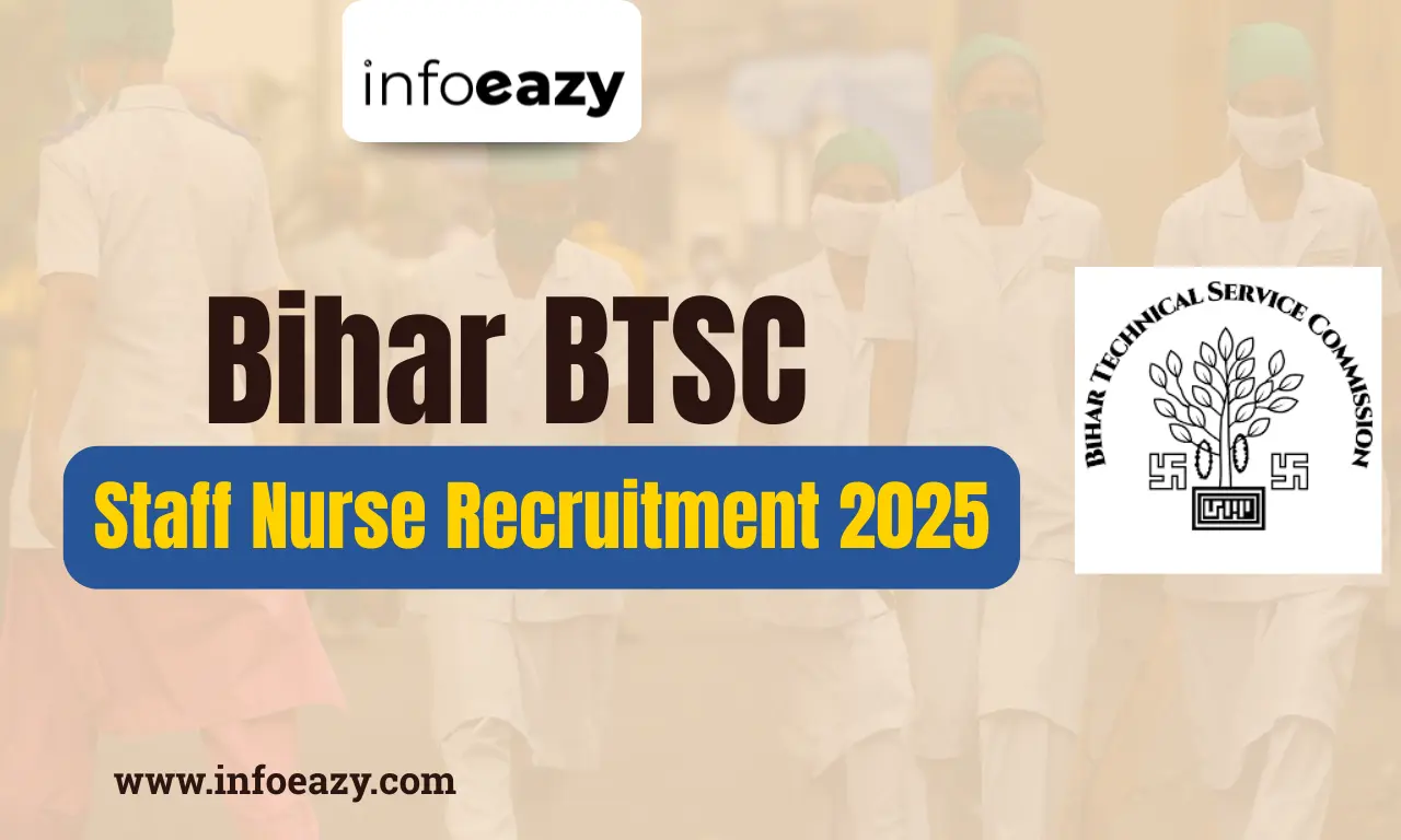 Bihar BTSC Staff Nurse Recruitment 2025