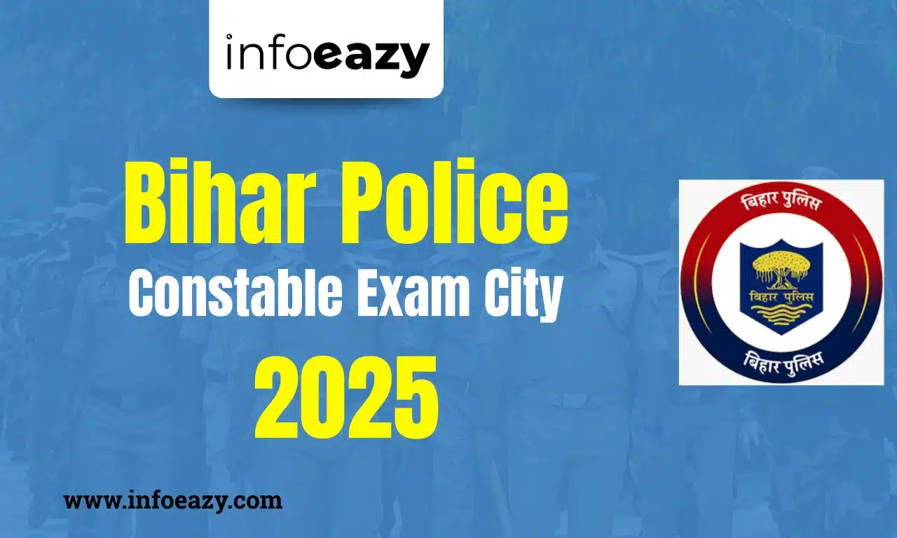 CSBC Bihar Police Constable Exam City 2025
