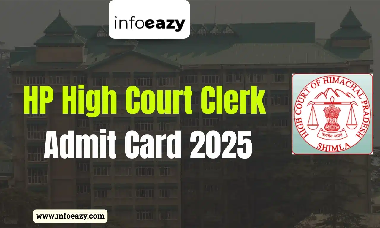 HP High Court Clerk Admit Card 2025