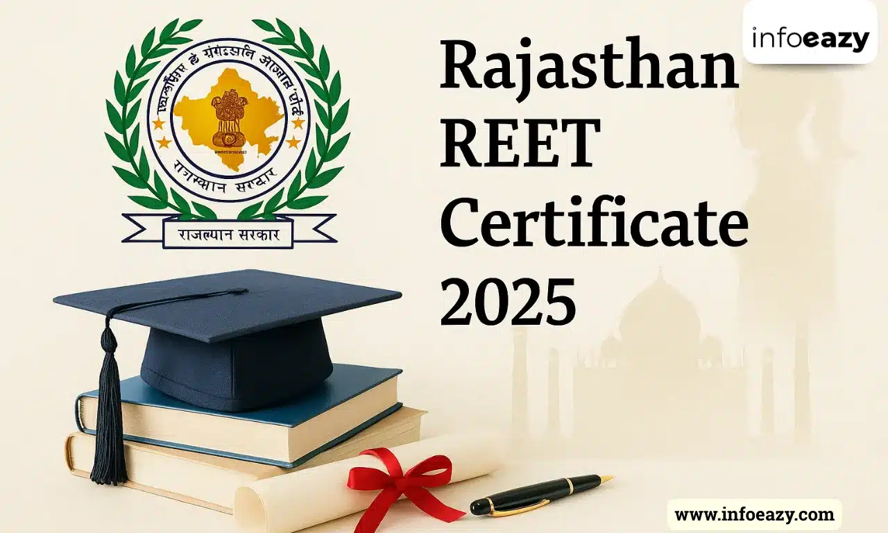 Rajasthan REET Certificate 2025