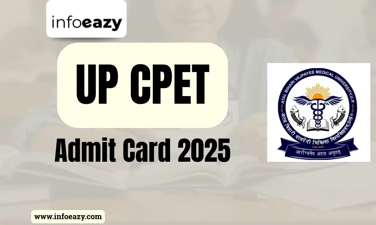 UP CPET Admit Card 2025