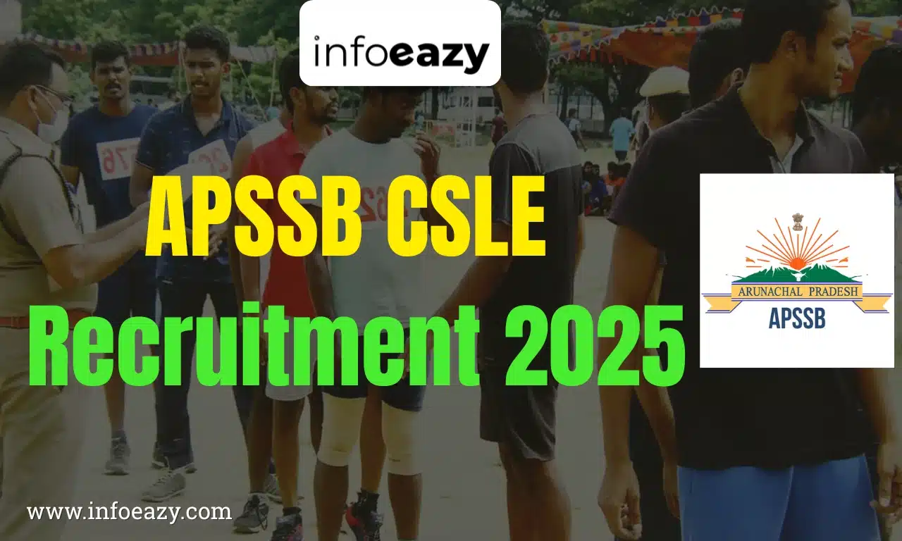 APSSB CSLE Recruitment 2025