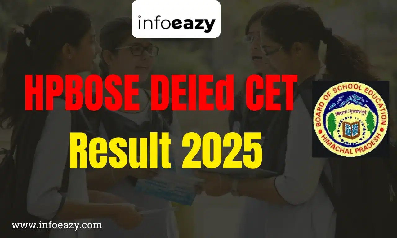 HPBOSE DElEd CET Result 2025