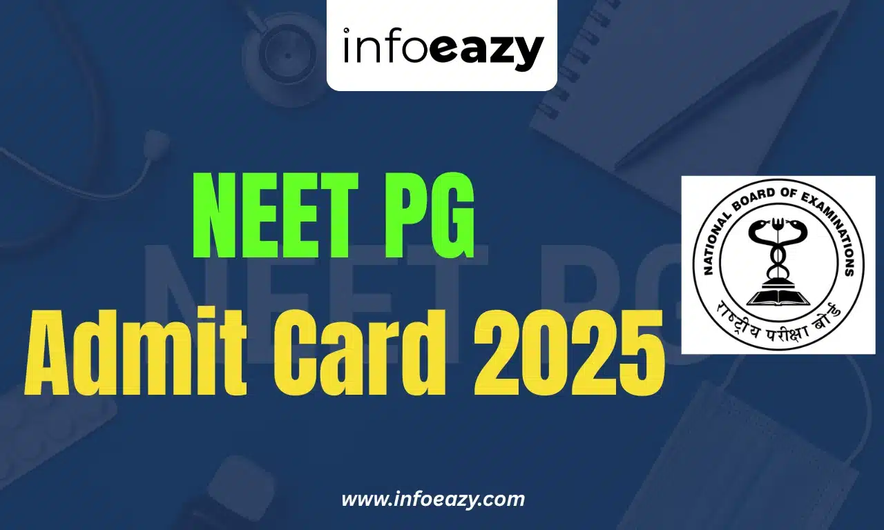 NEET PG Admit Card 2025