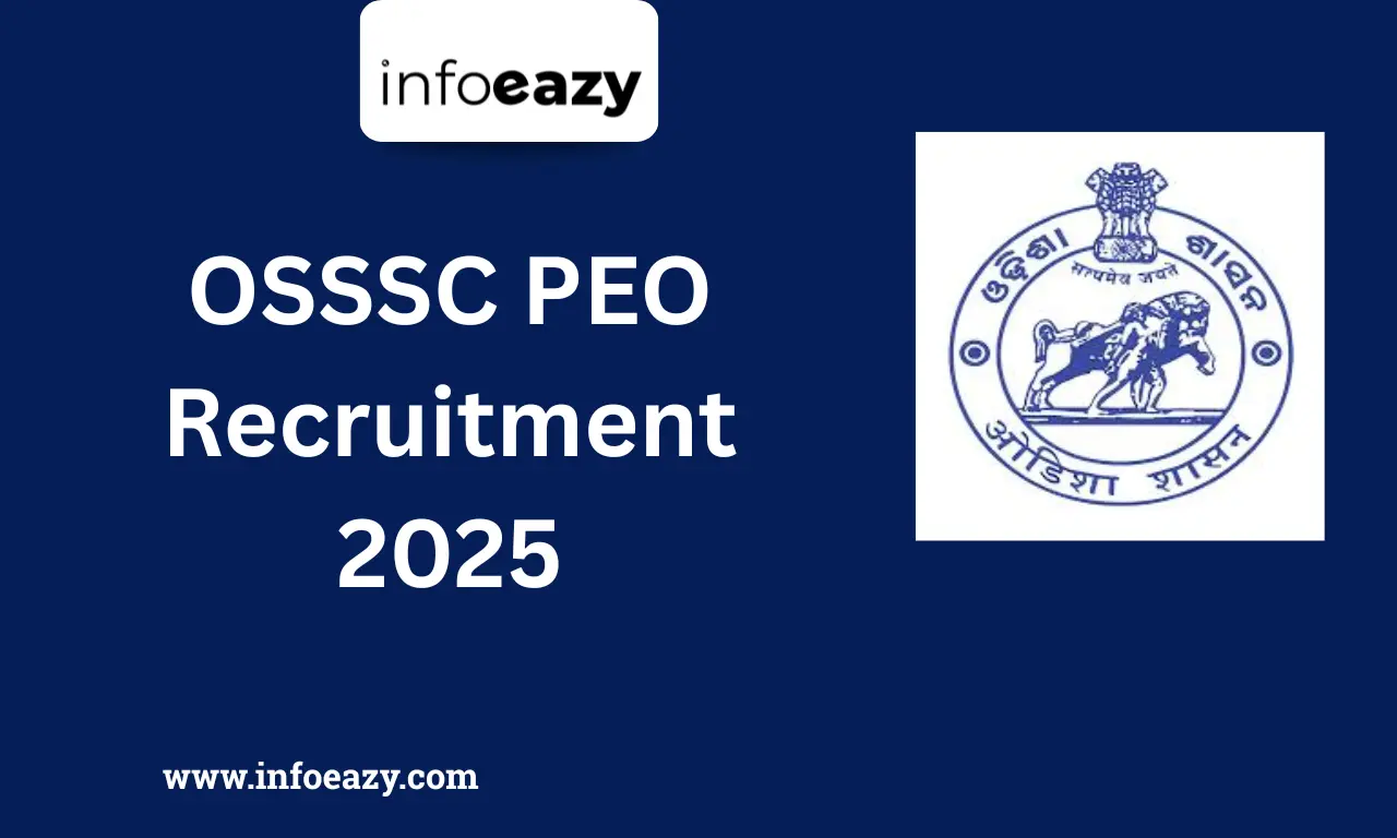 OSSSC PEO Recruitment 2025