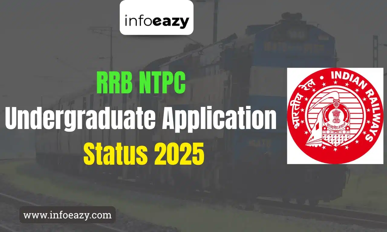 RRB NTPC Undergraduate Application Status 2025