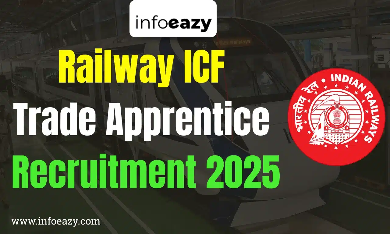 Railway ICF Trade Apprentice Recruitment 2025