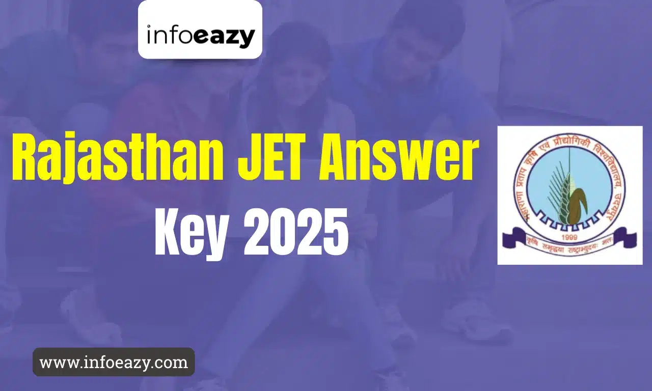 Rajasthan JET Answer Key 2025