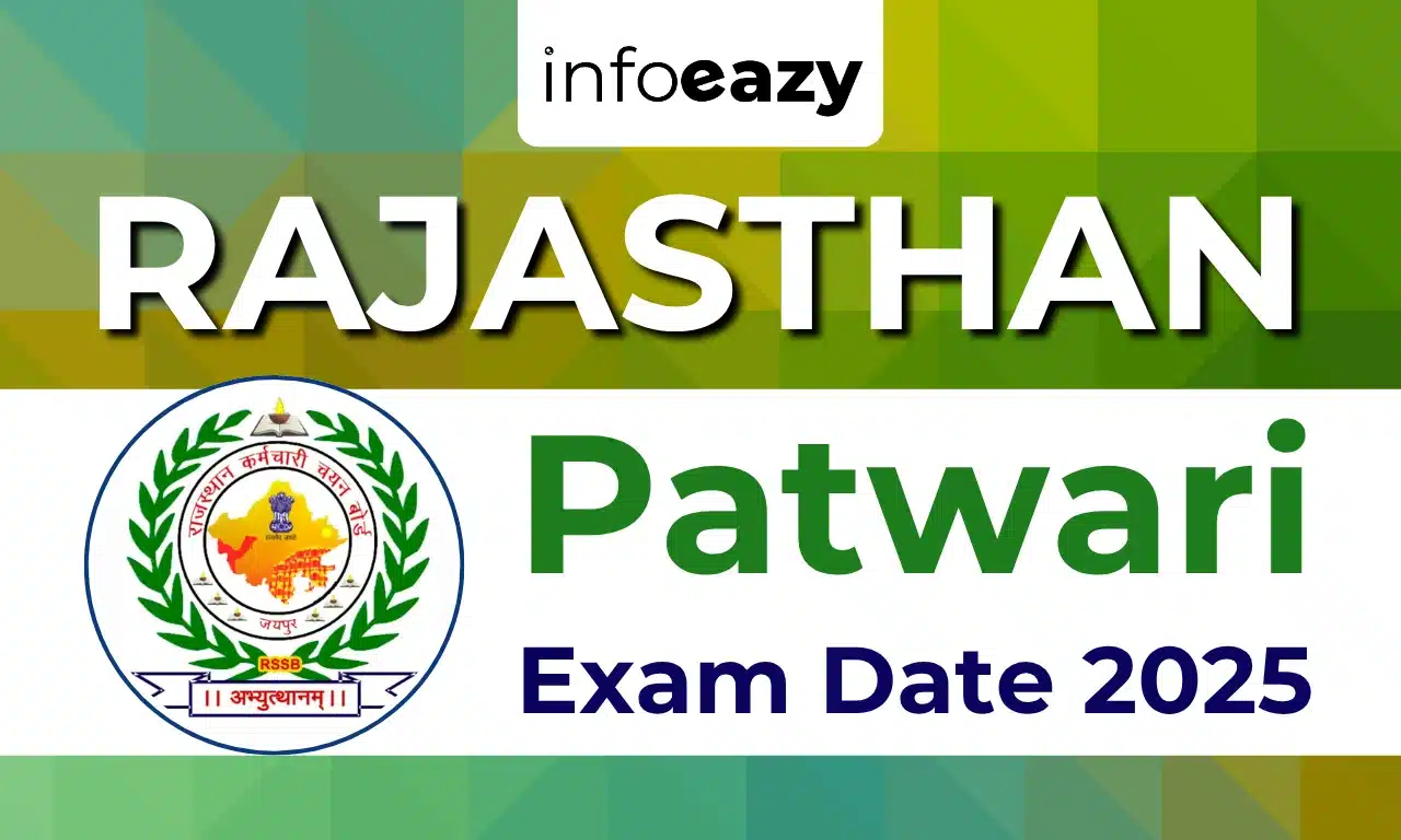Rajasthan Patwari Exam Date 2025