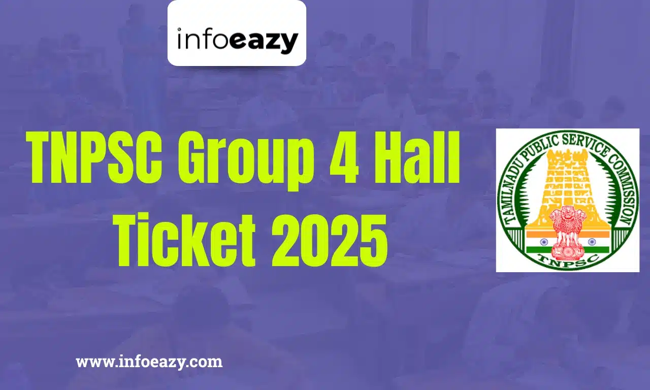 TNPSC Group 4 Hall Ticket 2025