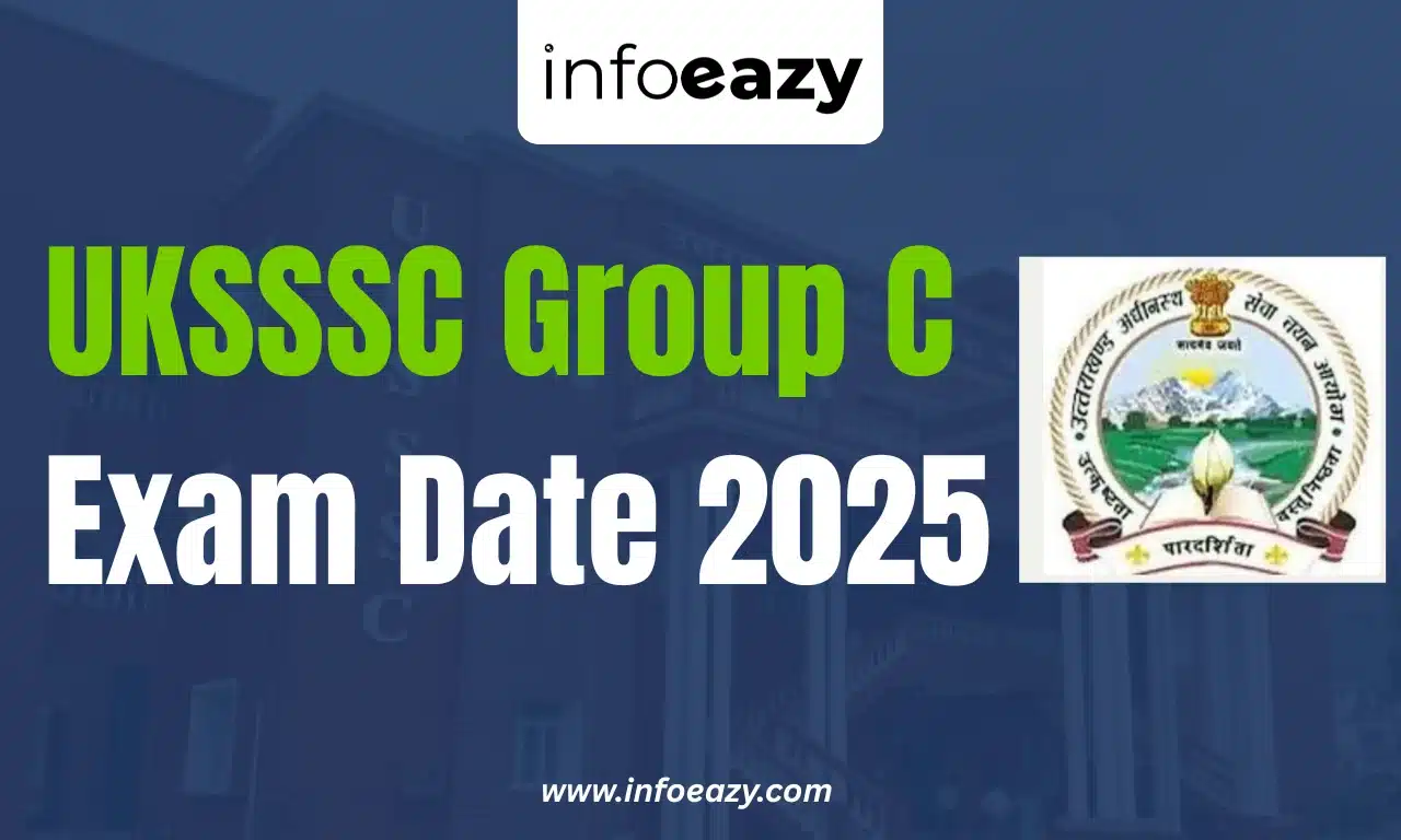 UKSSSC Group C Exam Date 2025