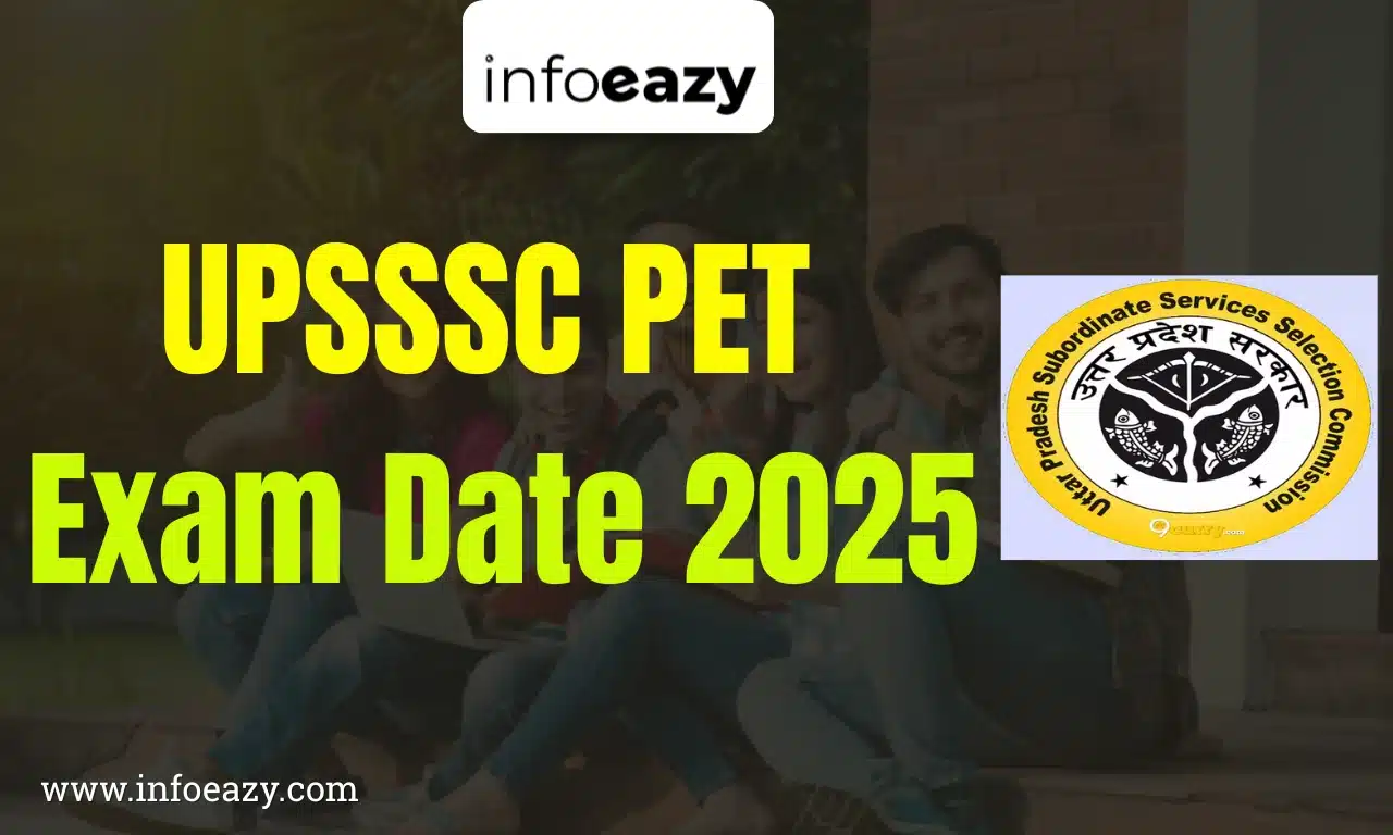 UPSSSC PET Exam Date 2025