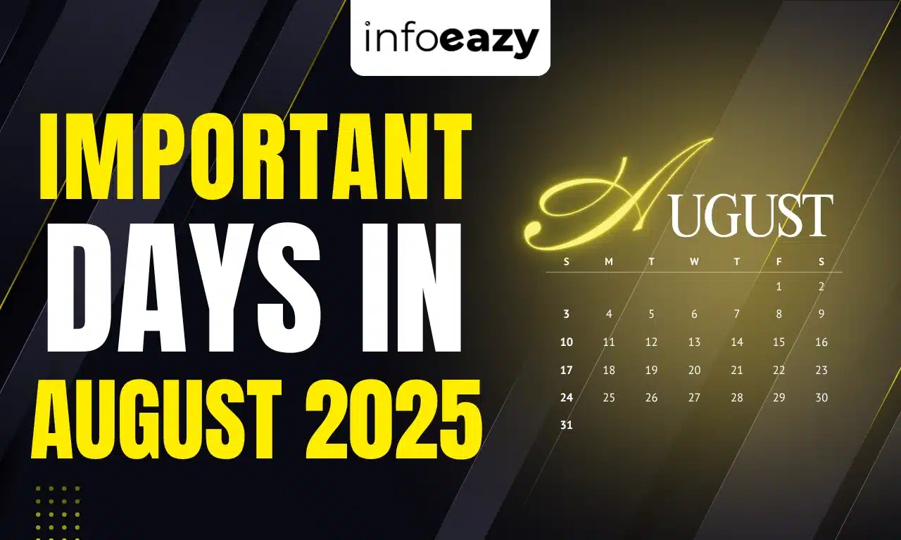 Important Days in August 2025