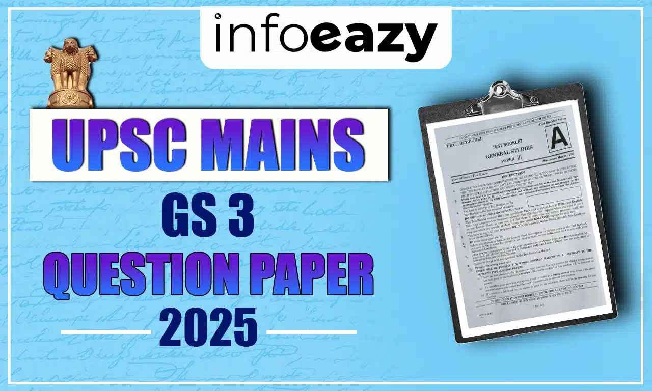 UPSC Mains GS 3 Question Paper 2025_