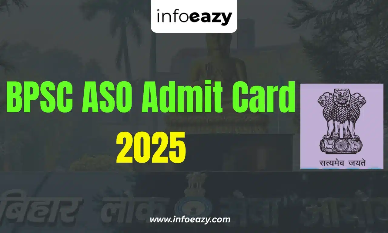 BPSC ASO Admit Card 2025
