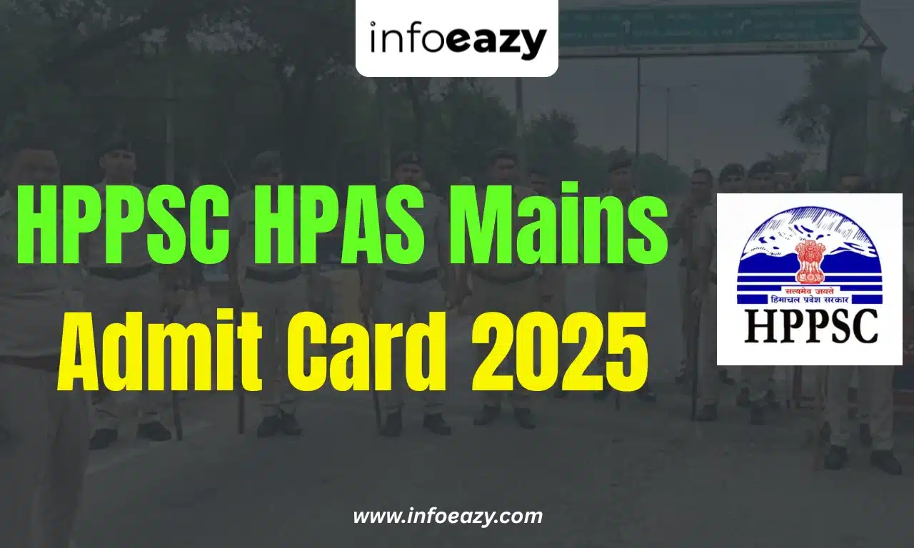 HPPSC HPAS Mains Admit Card 2025