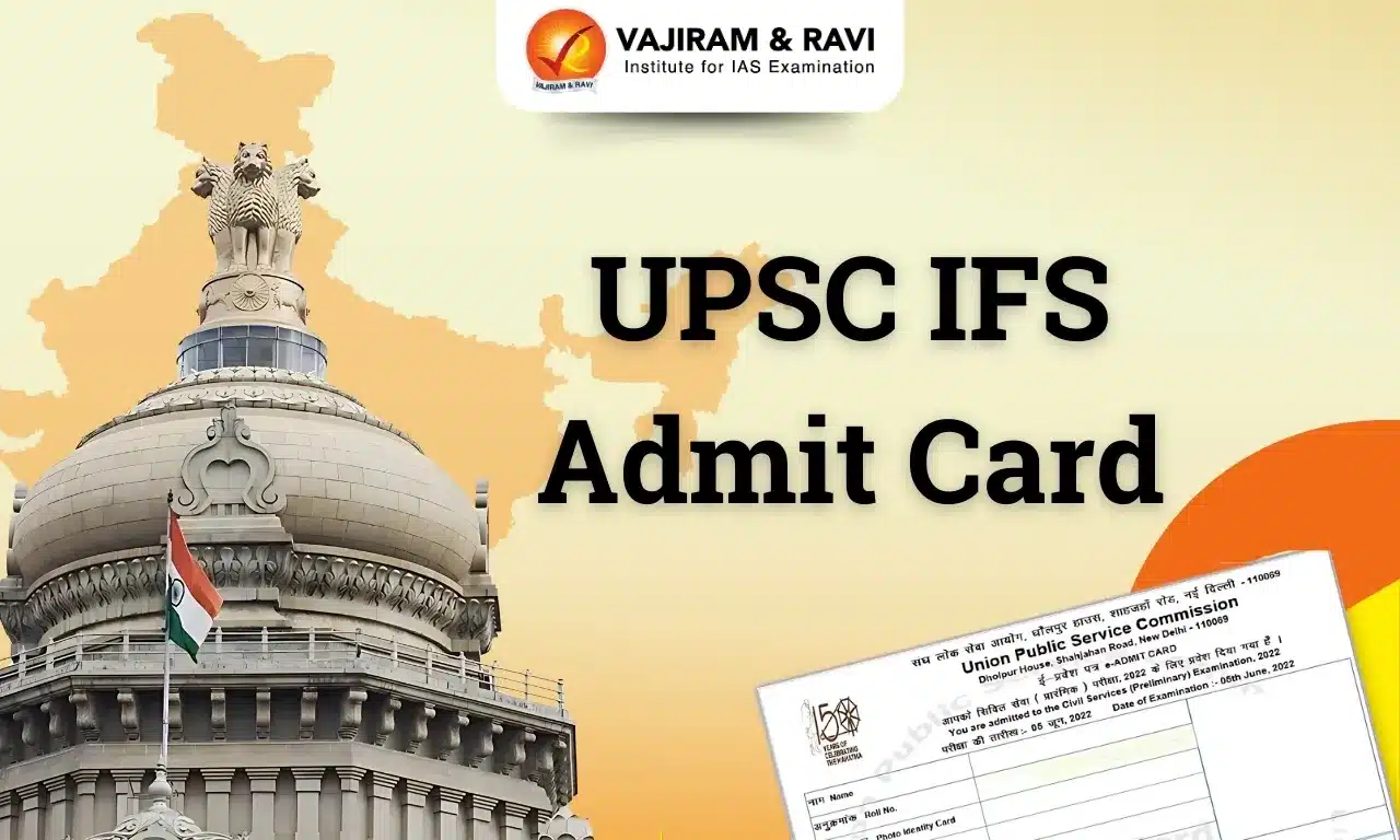 UPSC IFS Admit Card