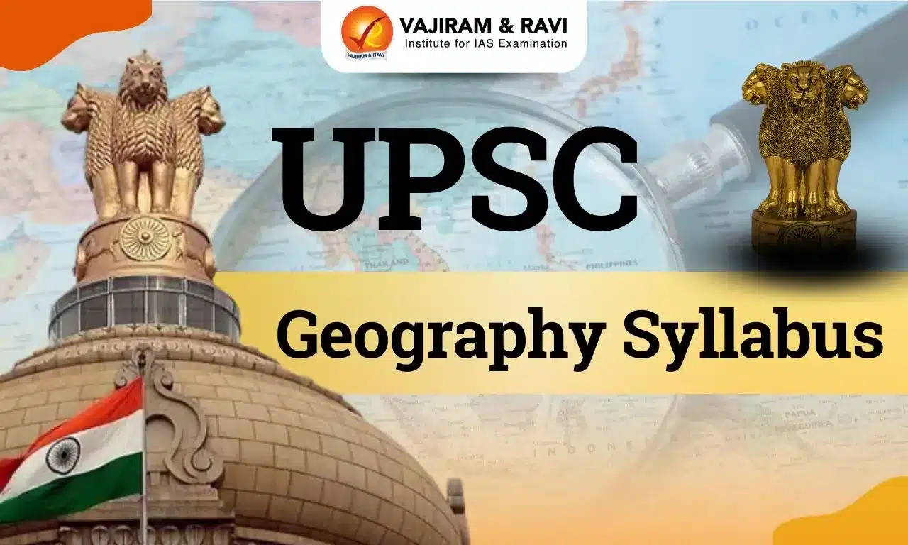 UPSC Geography Syllabus