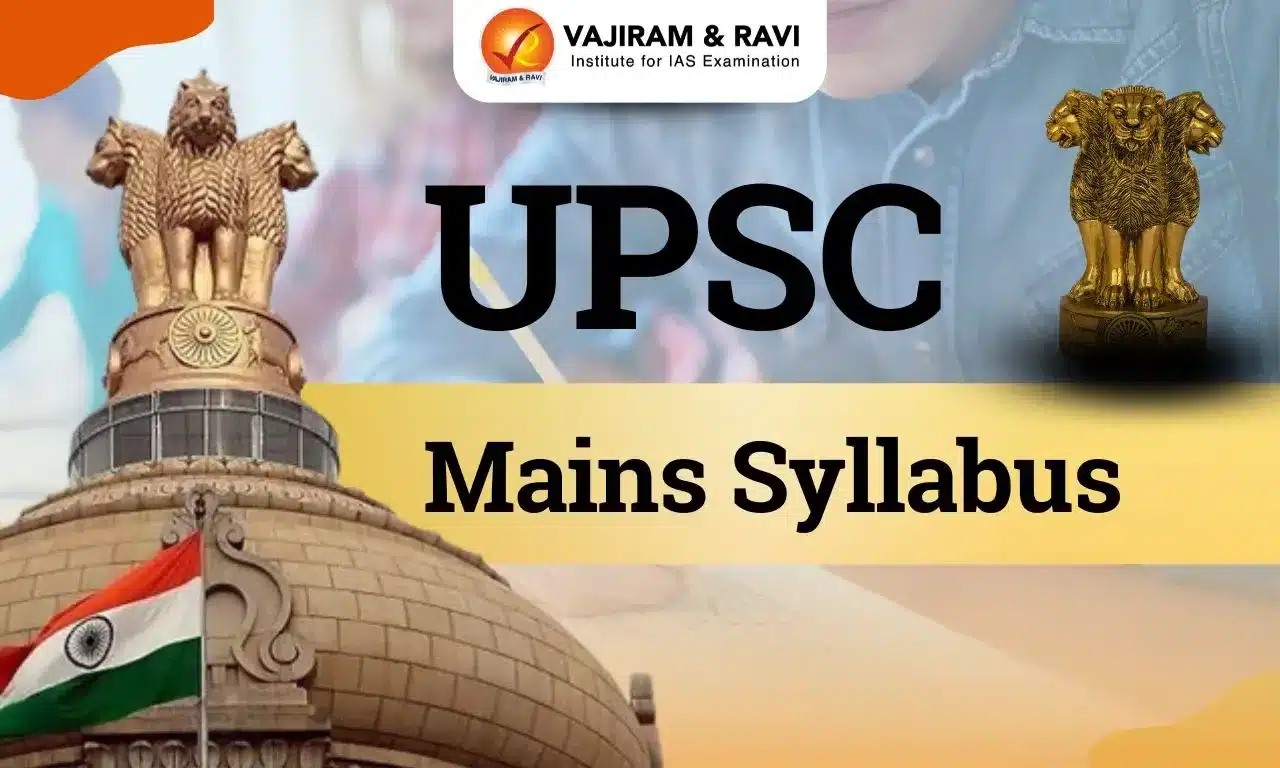 UPSC Mains Syllabus