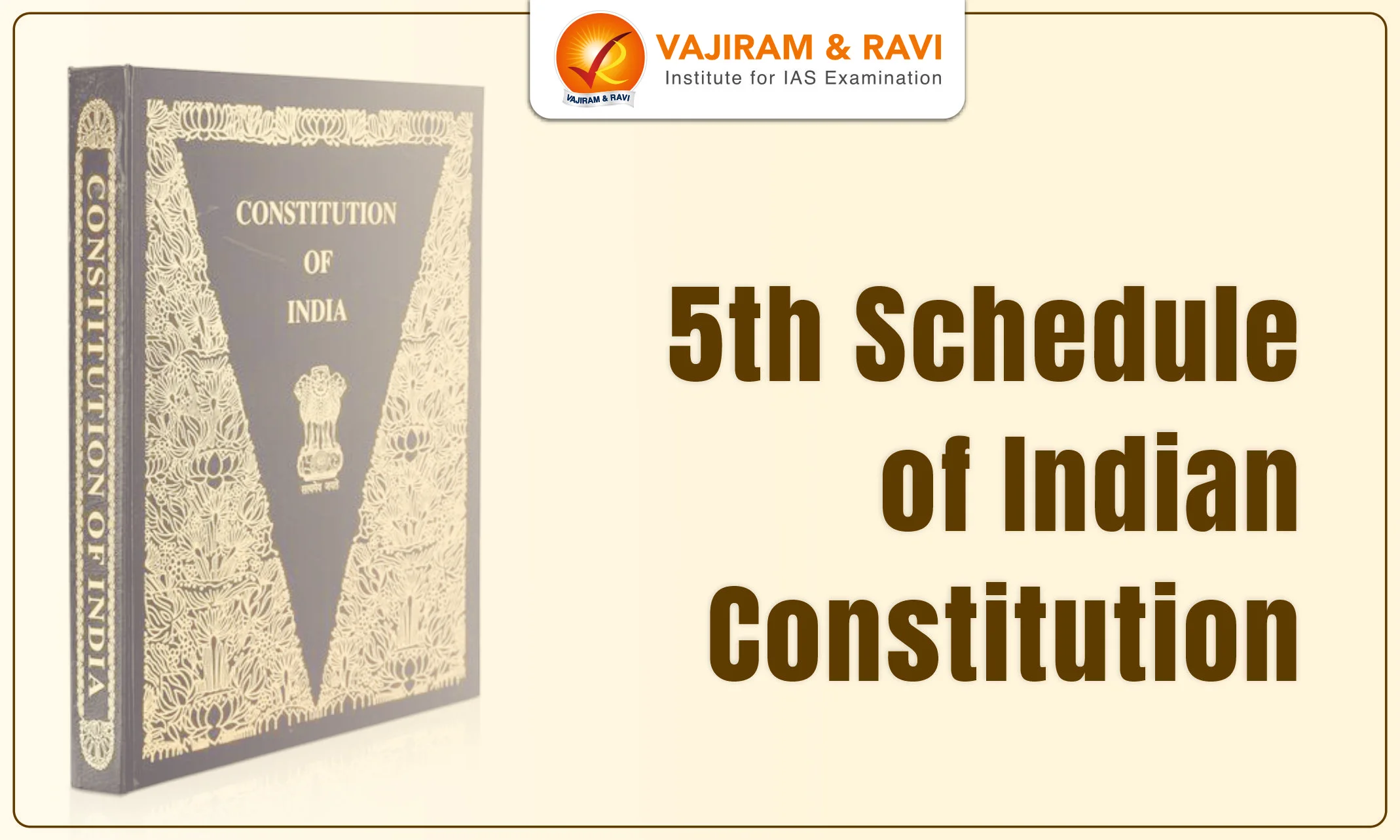 5th Schedule of Indian Constitution