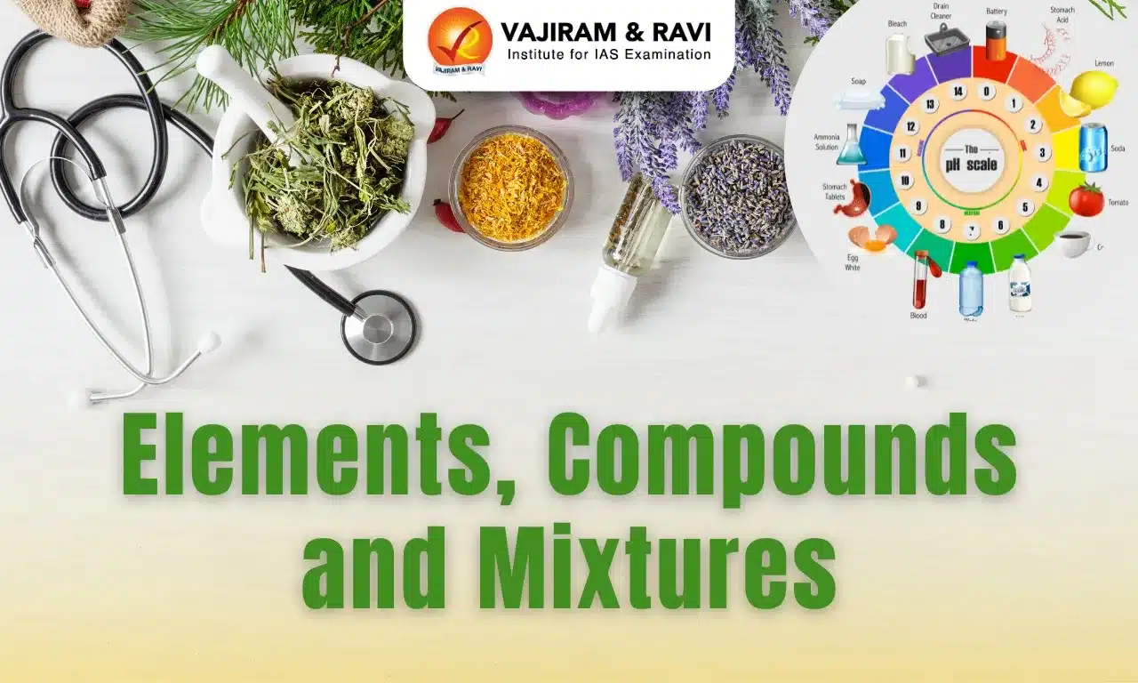 Elements, Compounds and Mixtures