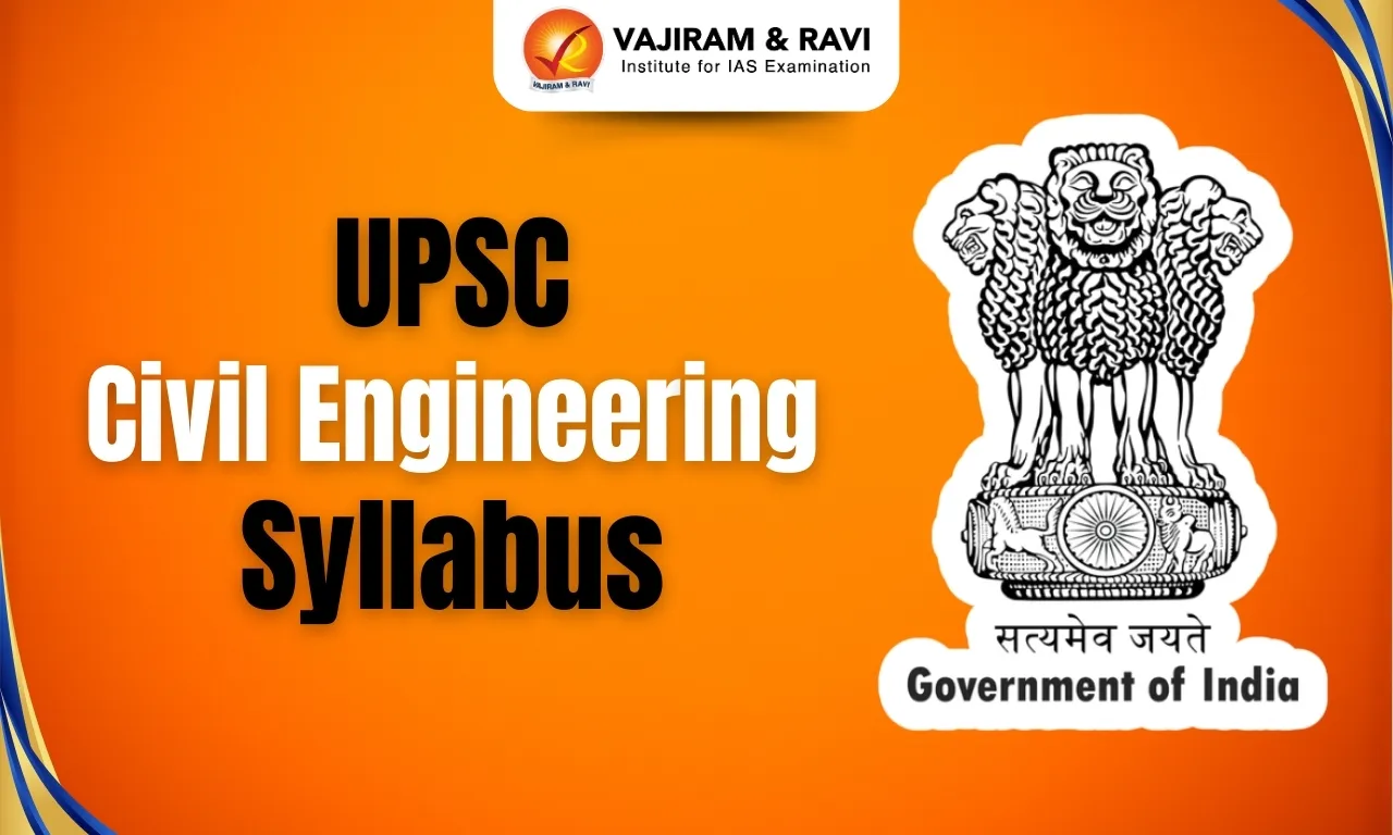 UPSC Civil Engineering Syllabus