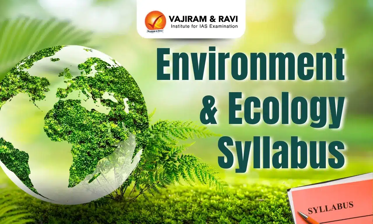 Environment & Ecology Syllabus