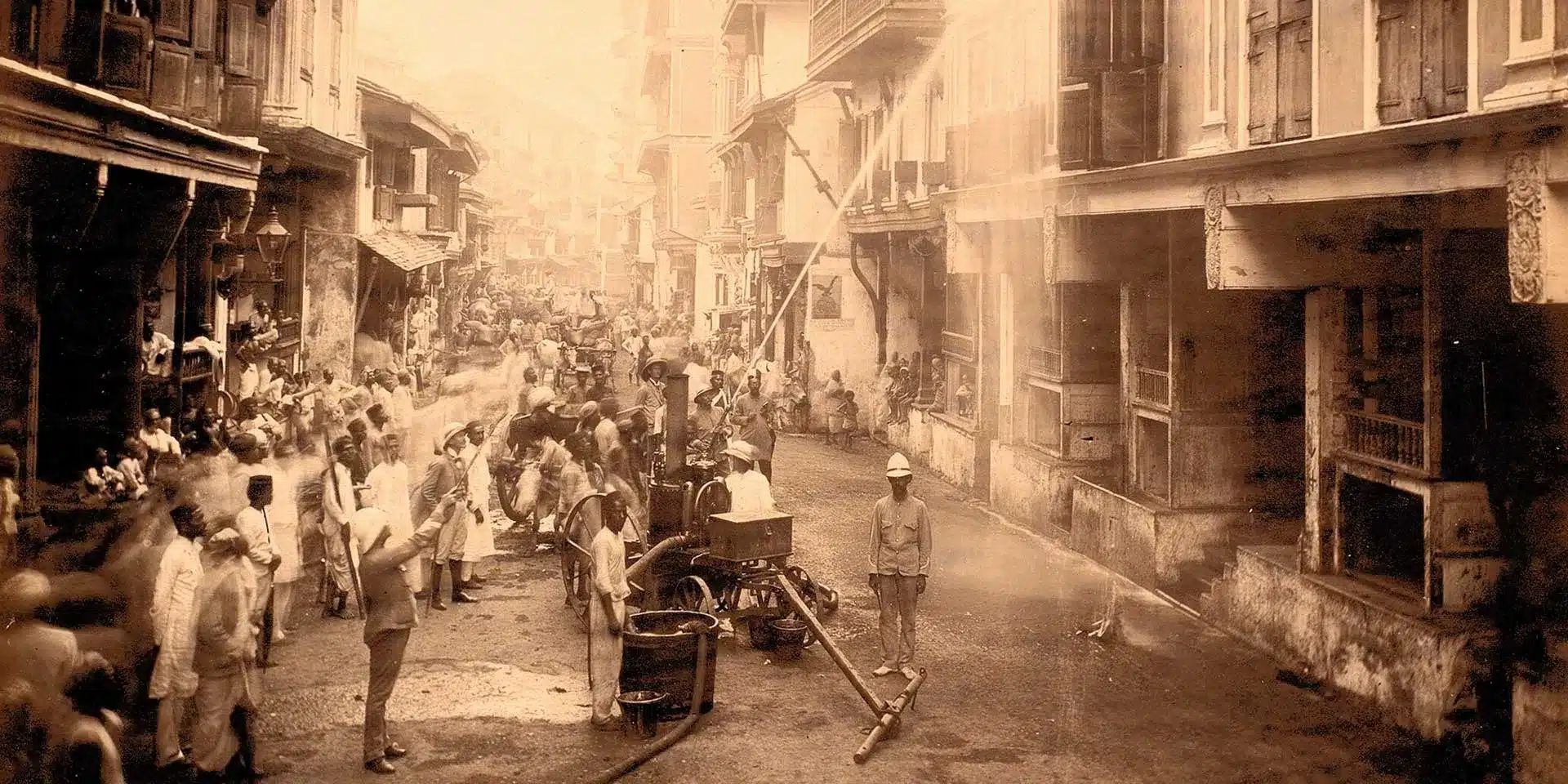 Scene from Pune Plague