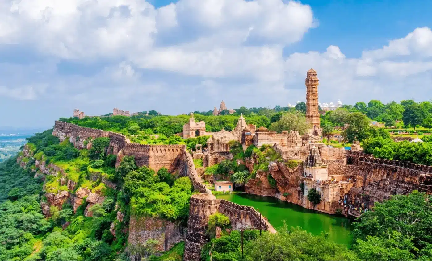 The fort of Chittorgarh