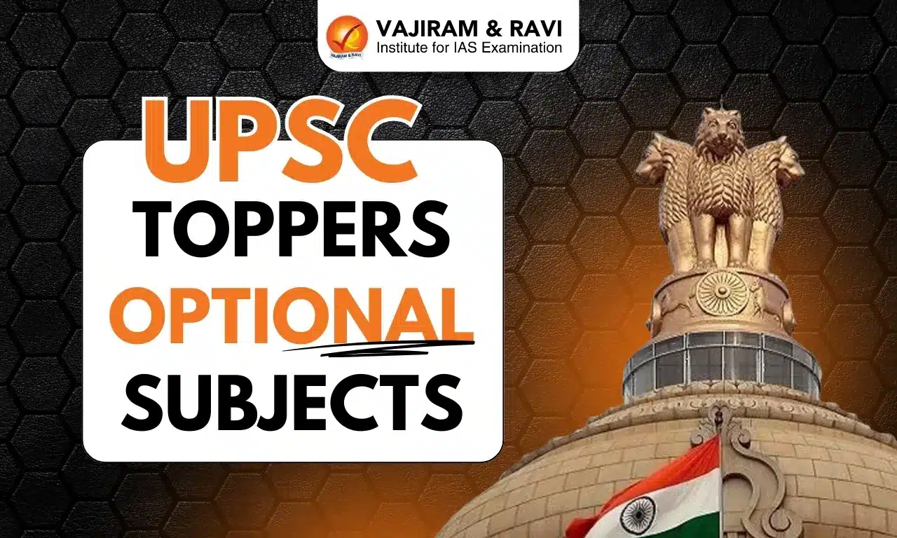 upsc toppers optional subjects