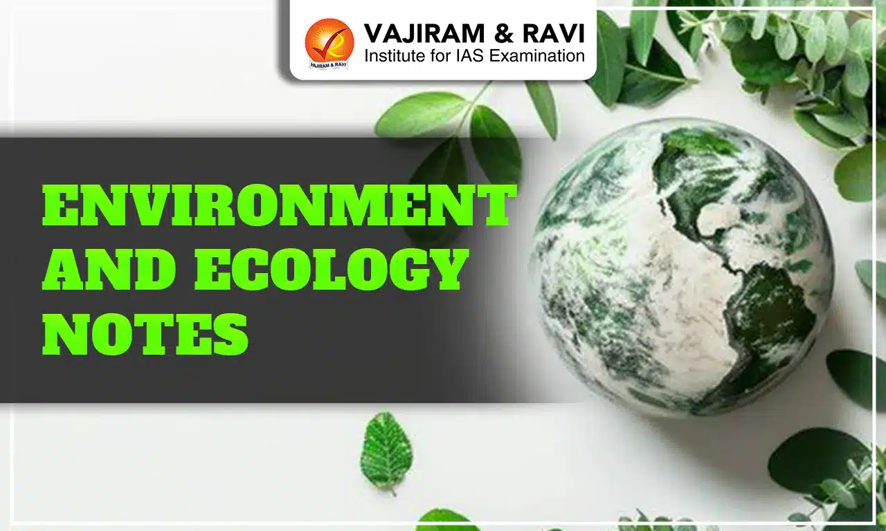 Environment and Ecology Notes