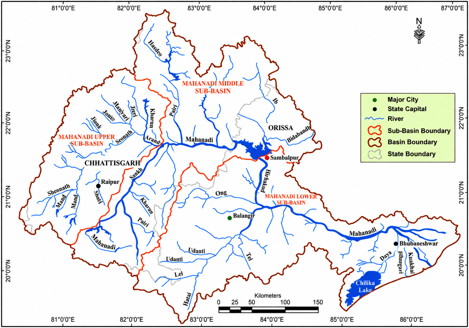 Mahanadi River System
