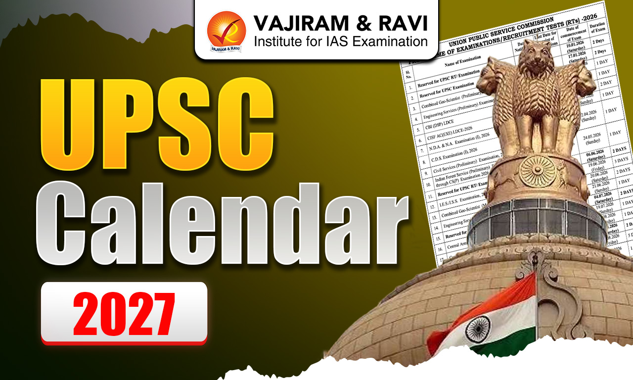 UPSC Calendar 2027