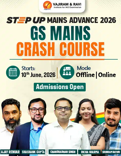 UPSC Mains Crash Course 2026 side Banner