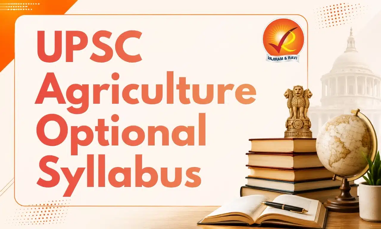 UPSC Agriculture Optional Syllabus