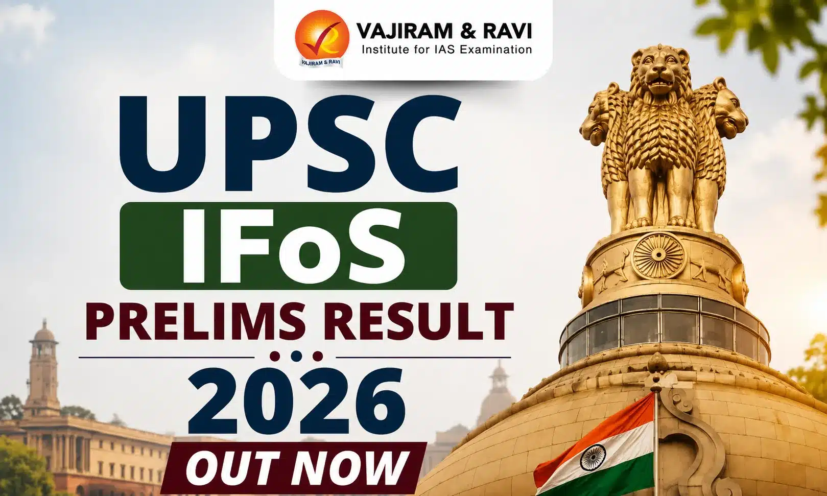 UPSC IFoS Prelims Result 2026 Out